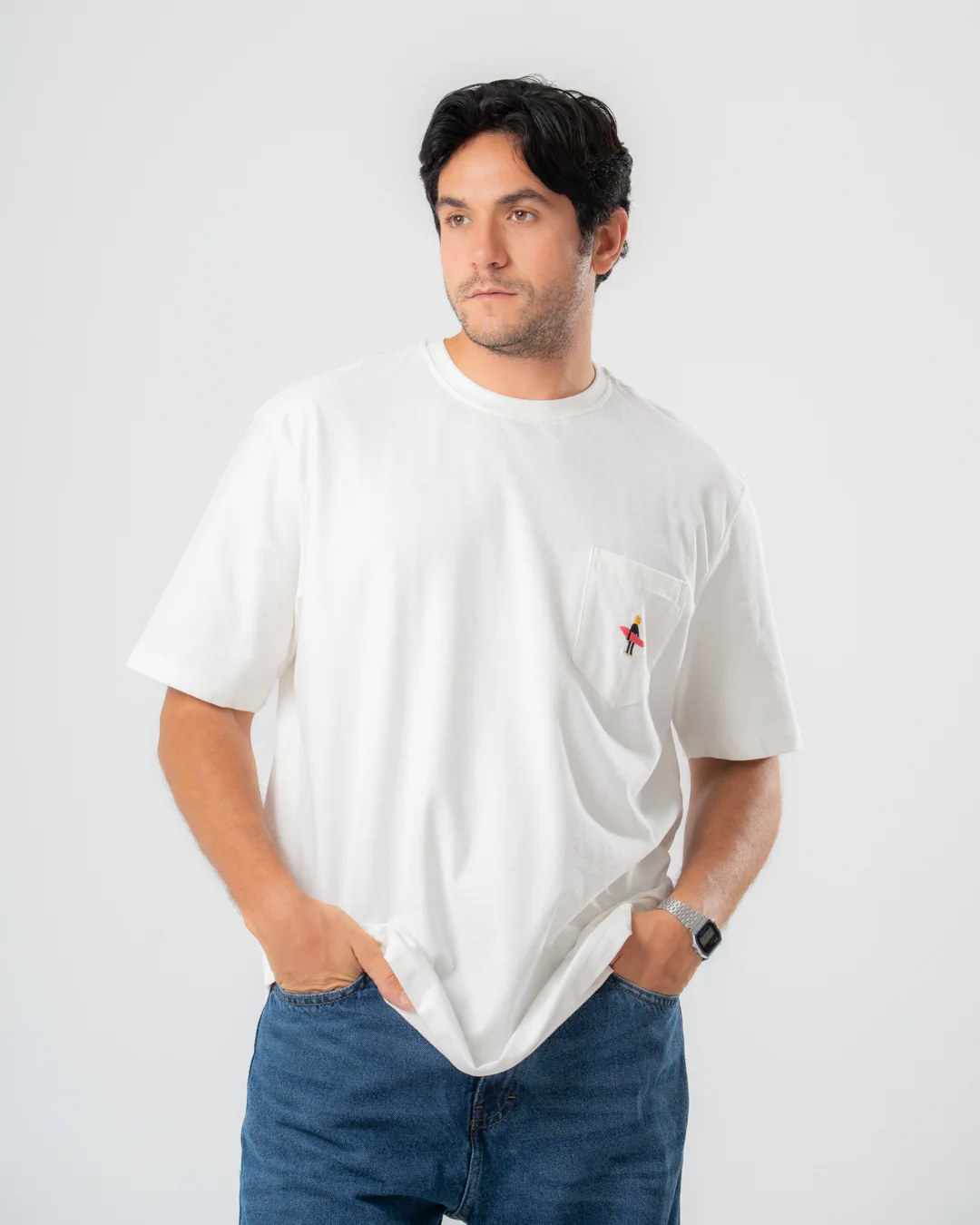 Round Neck T-shirt - Image 6