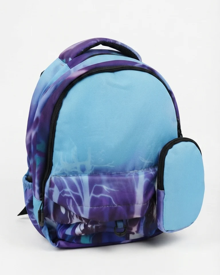 Blue and Purple Abstract Pattern