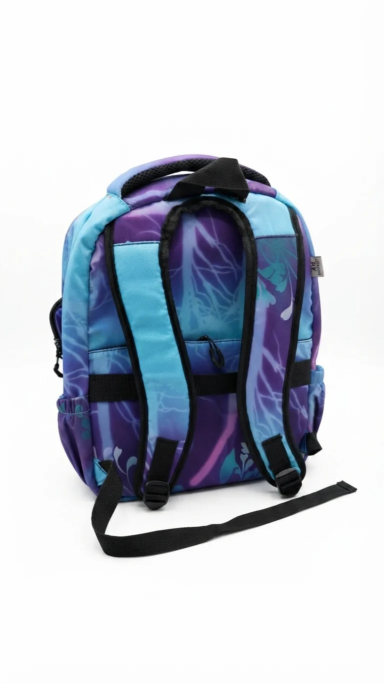 Blue and Purple Abstract Pattern - Image 2
