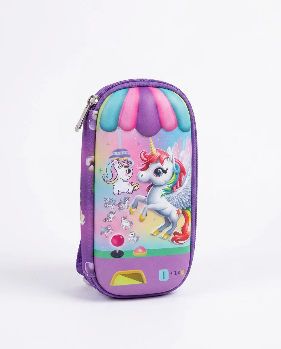 Girls Unicorn 3Piece School Backpack - Image 5