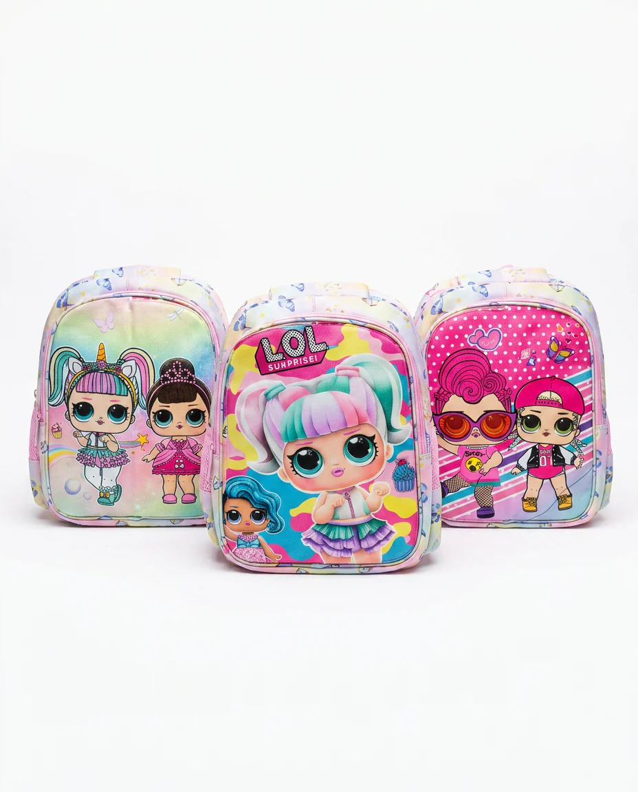 LOL Surprise School Backpack 3 Face Designs