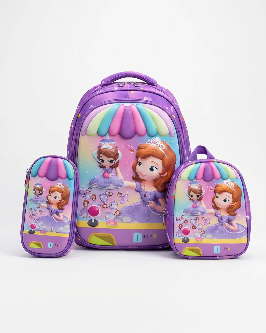 Girls Princess Sofia 3-Piece