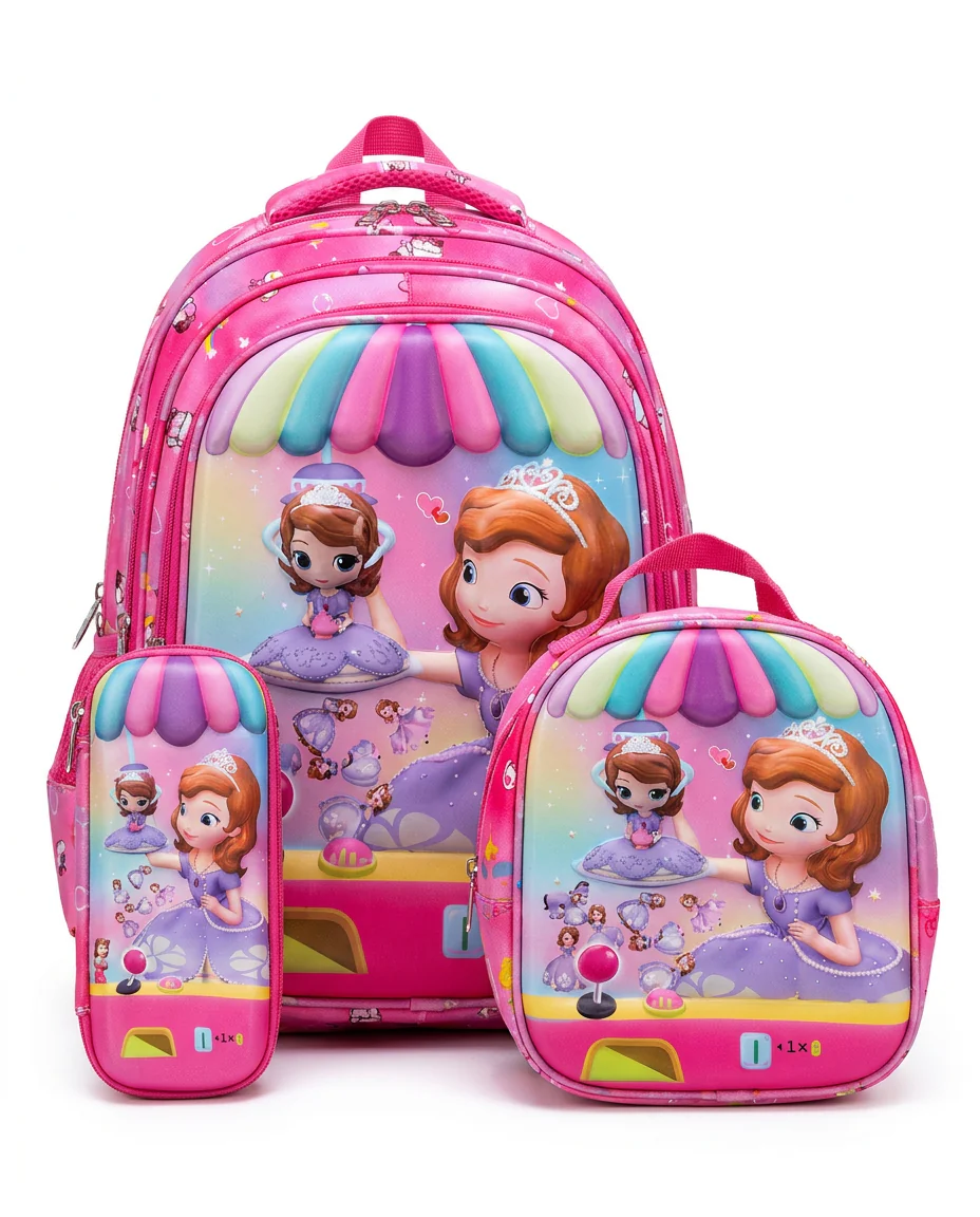 Girls Princess Sofia 3-Piece - Image 2