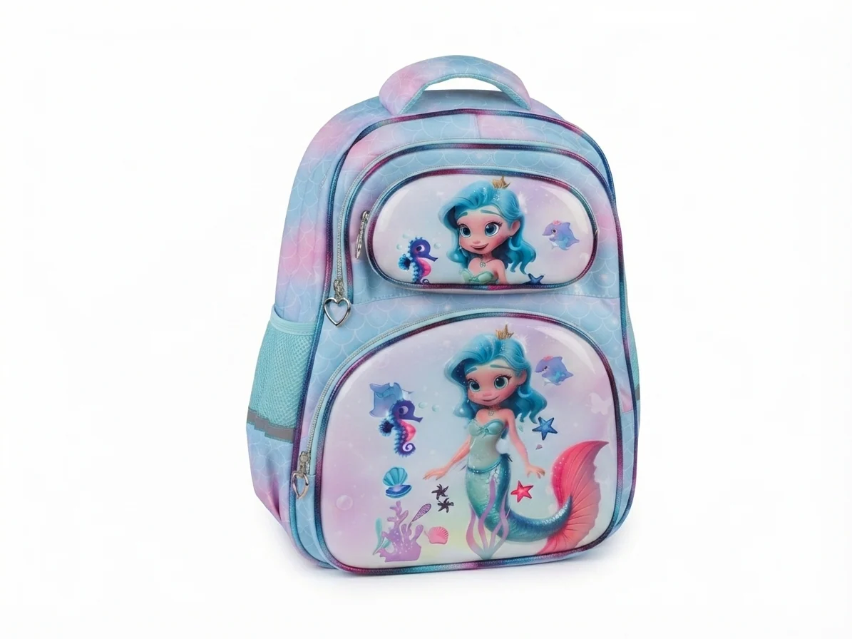 School Back Bag+Lunch Bag+Pencil Case - Image 2