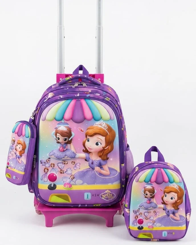 Girls Trolley School Backpack