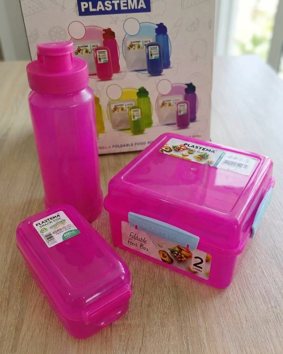 Lunch Box & Water Bottle Set