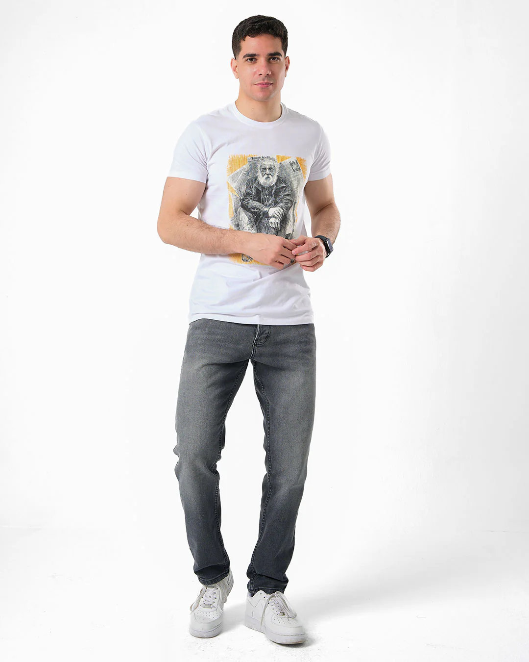 Short Sleeve Printed T-shirt - Men - Image 2