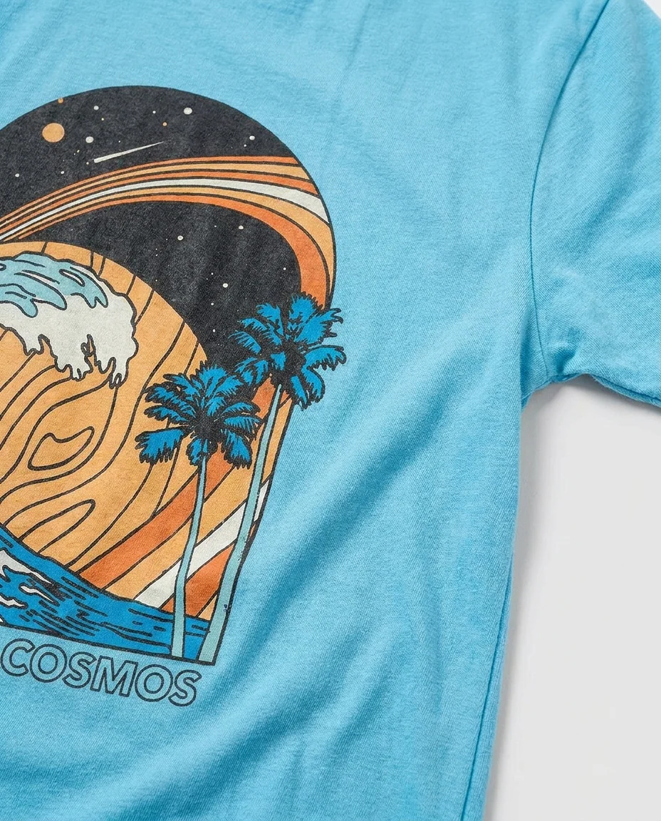 Short Sleeves Mens Printed T-shirt - Image 3