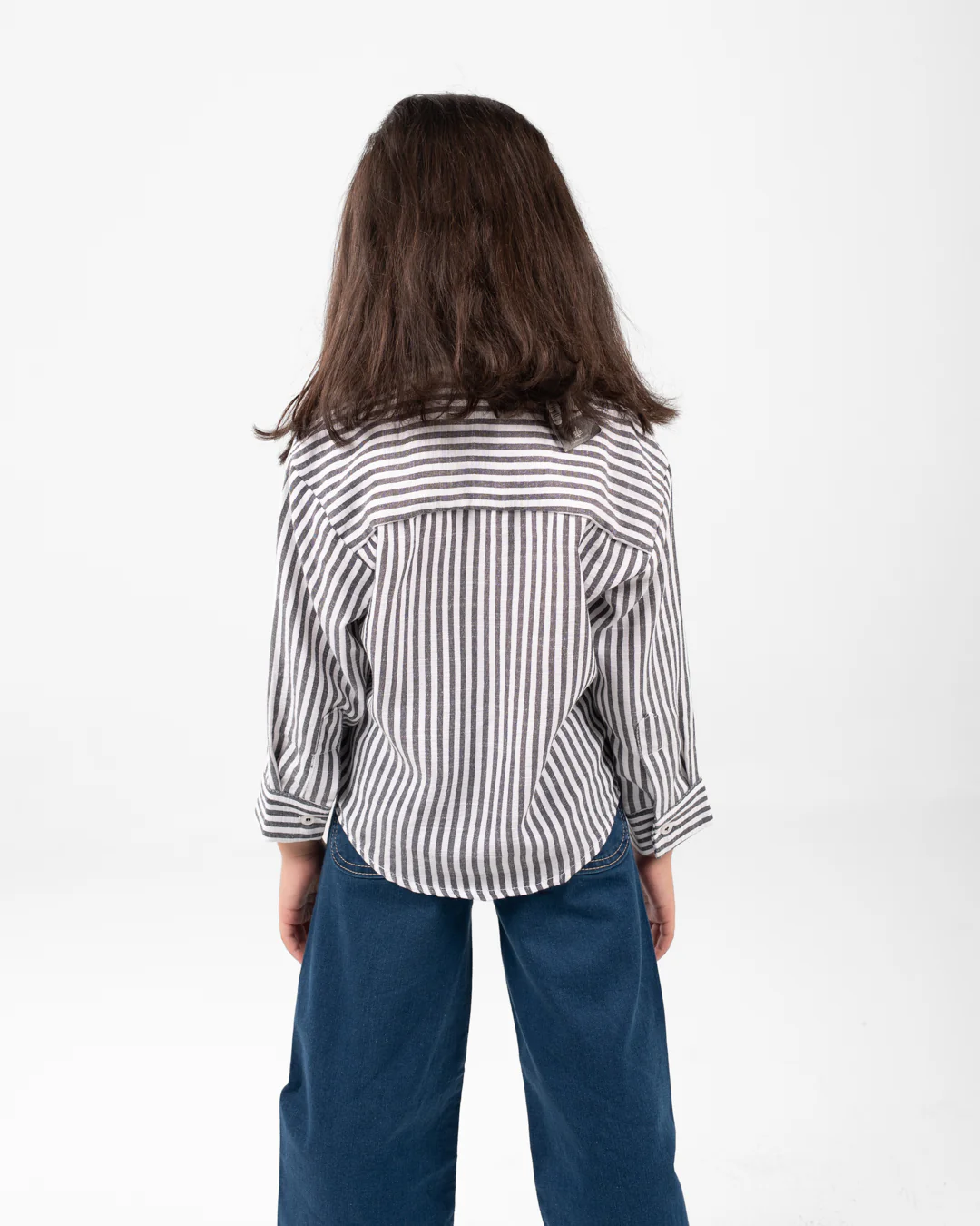 Striped Girls Blouse - Image 6