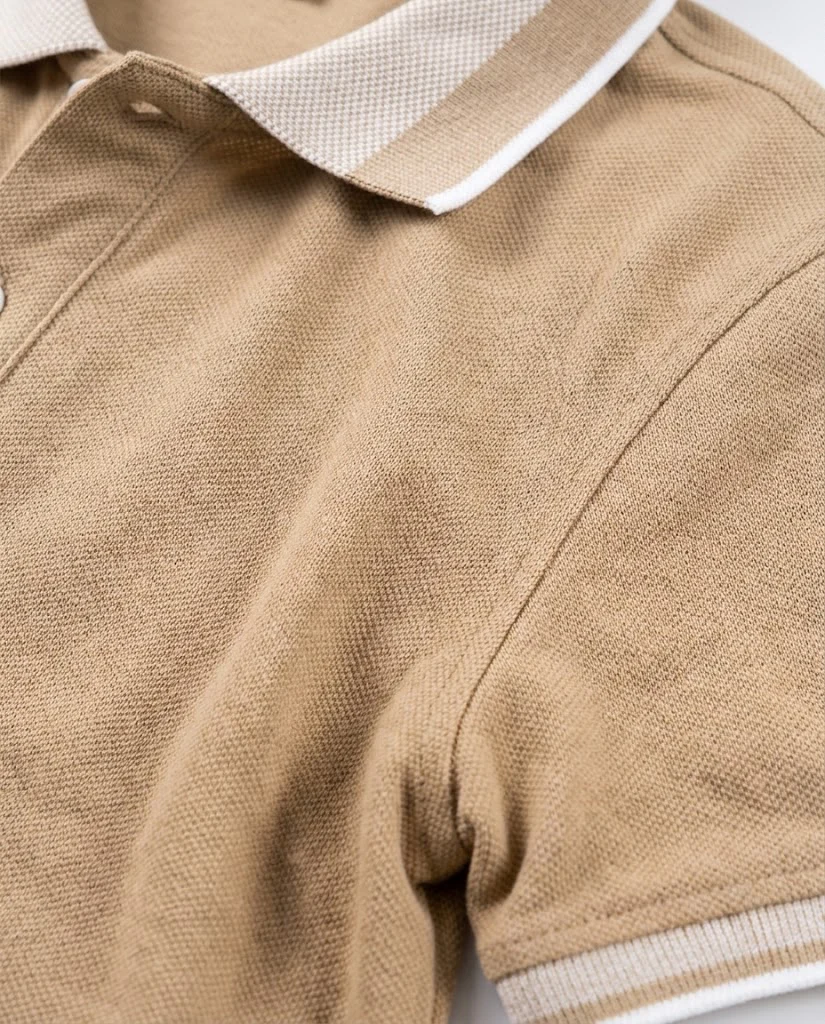 Striped Pattern Polo - Image 3