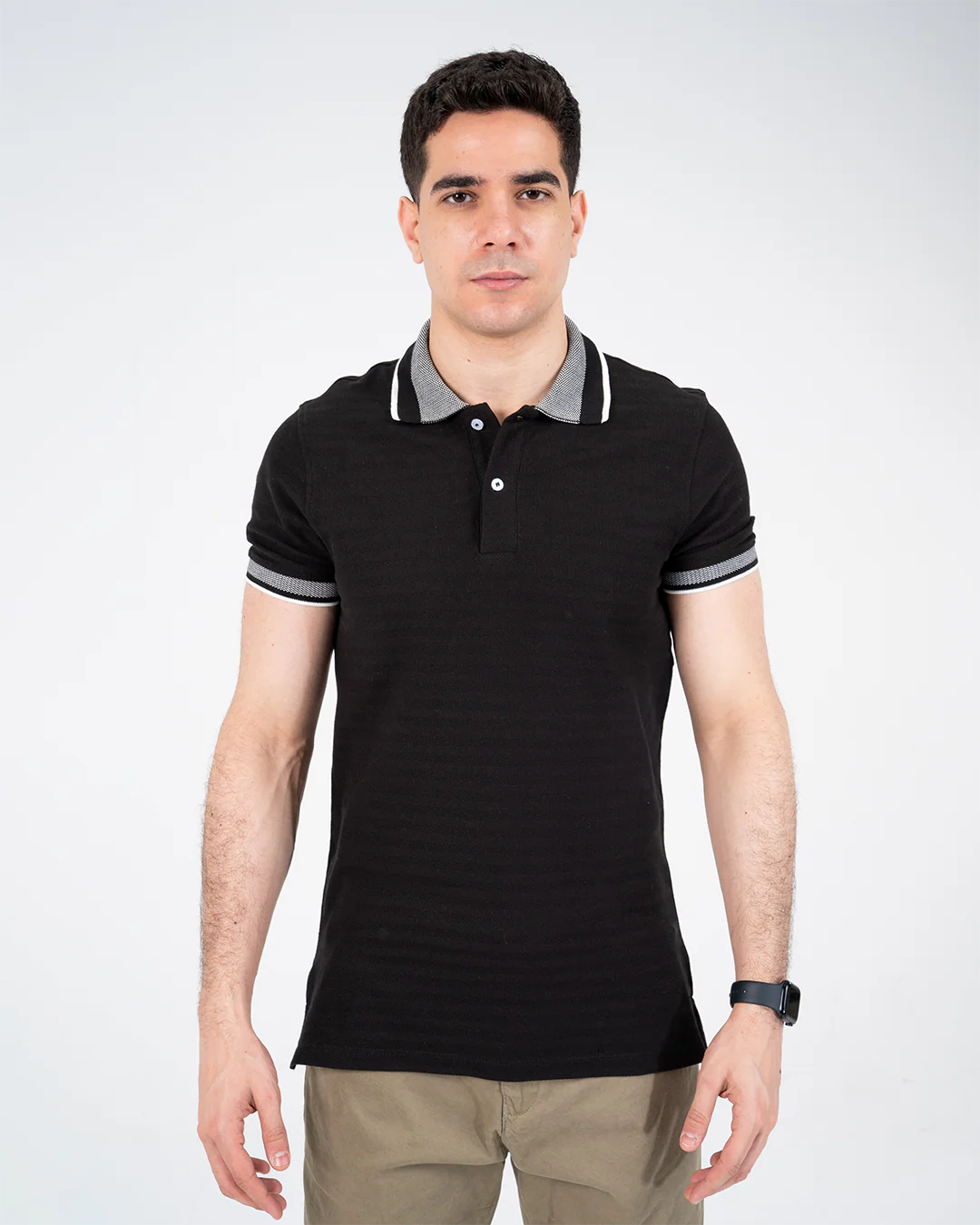 Striped Pattern Polo - Image 5