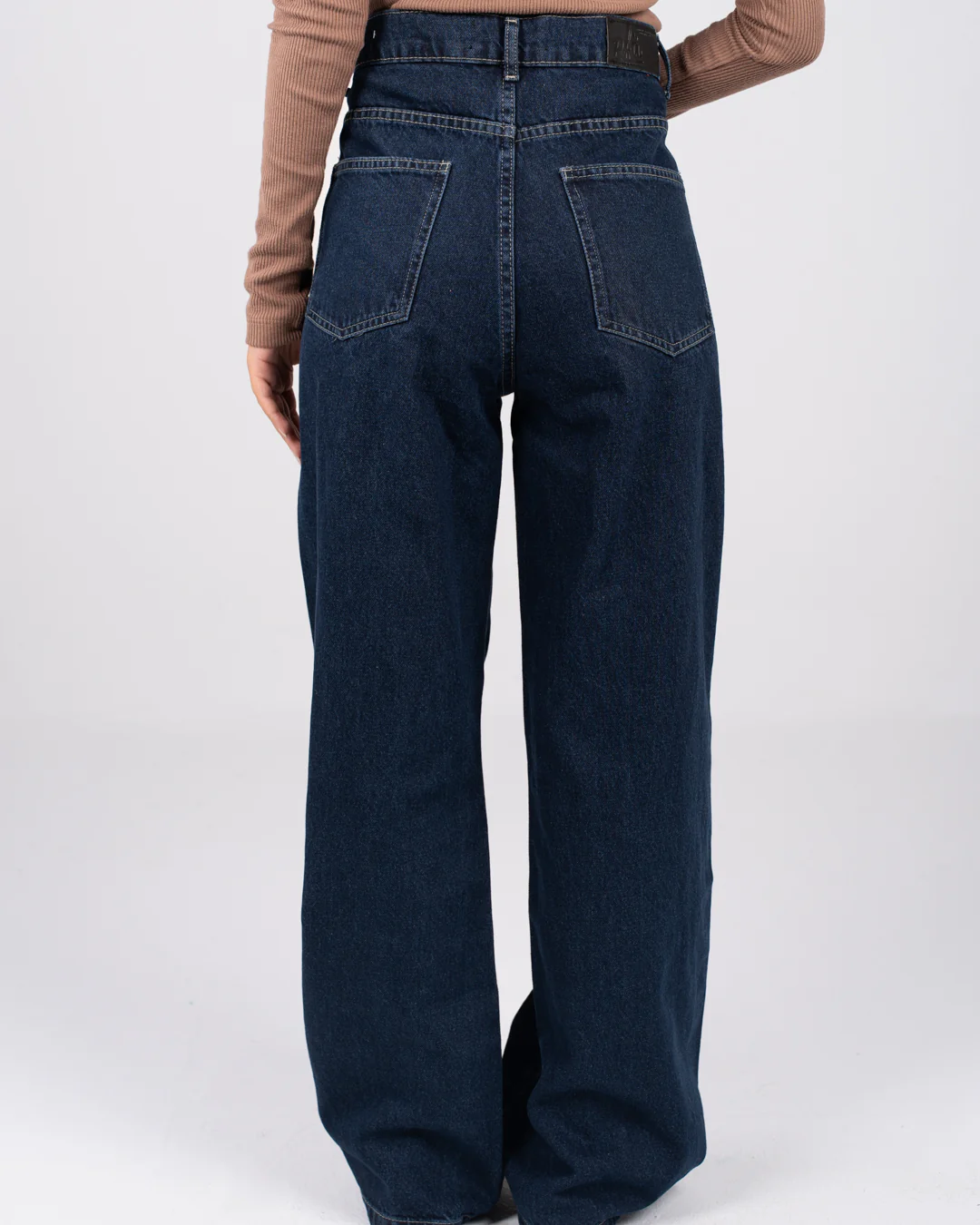 Wide Leg Denim Pants - Image 13