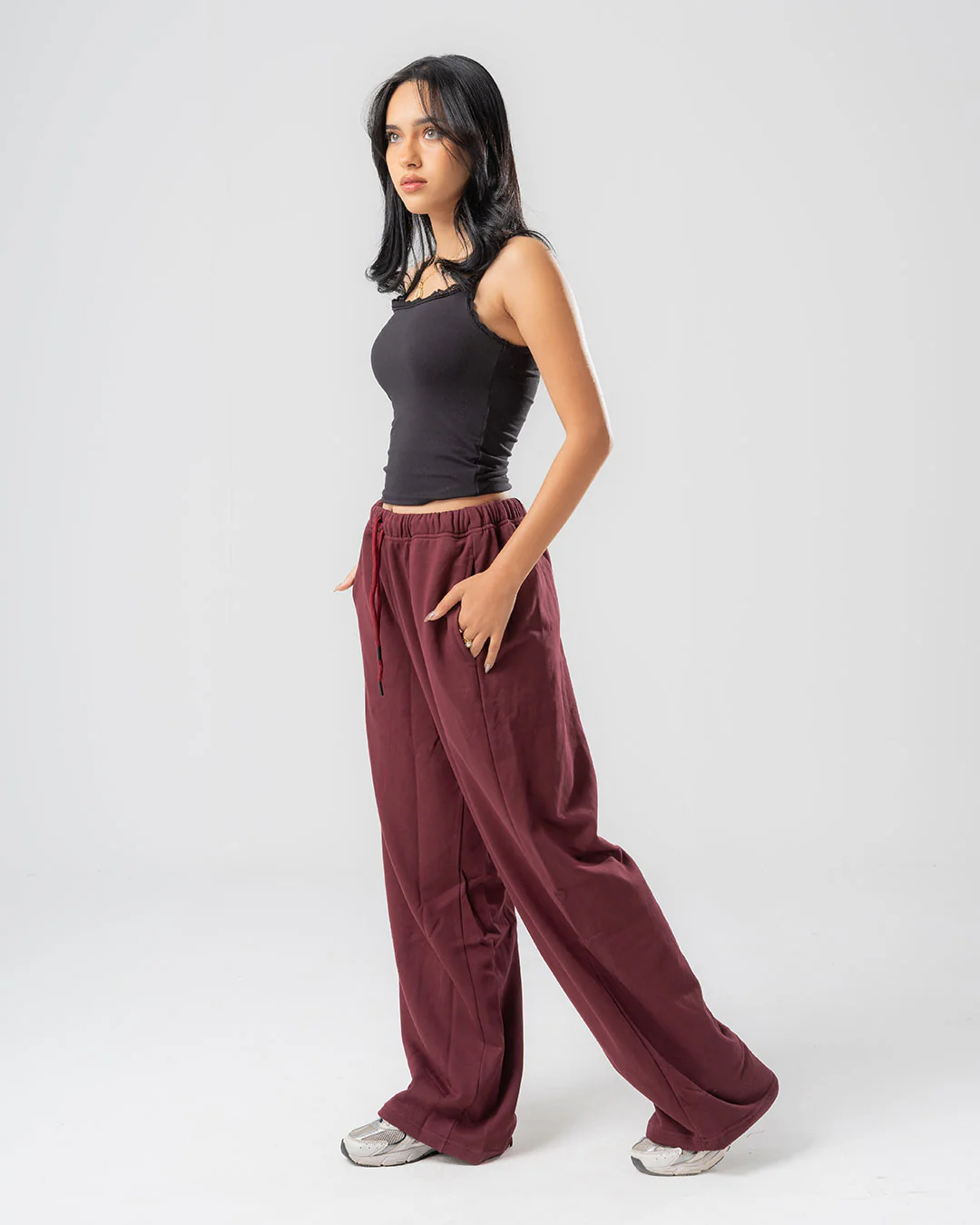 Wide Leg Womens Pants - Image 2