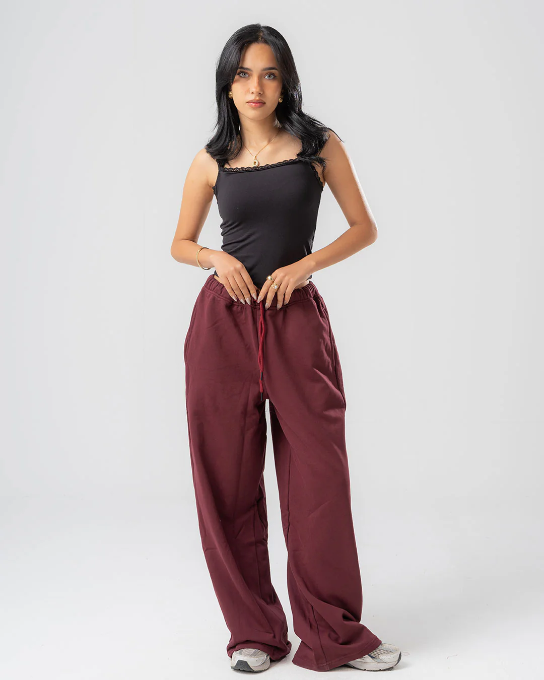Wide Leg Womens Pants - Image 3