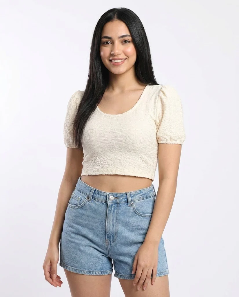 WOMEN HALF SLEEVES SUMMER TOP - Image 5