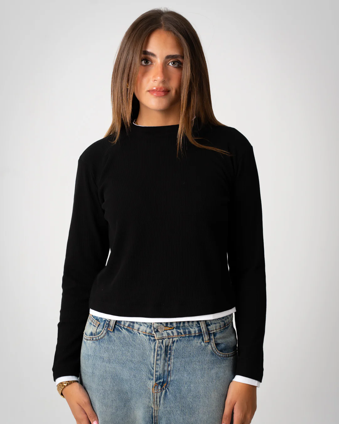 Women Jacquard T-shirt