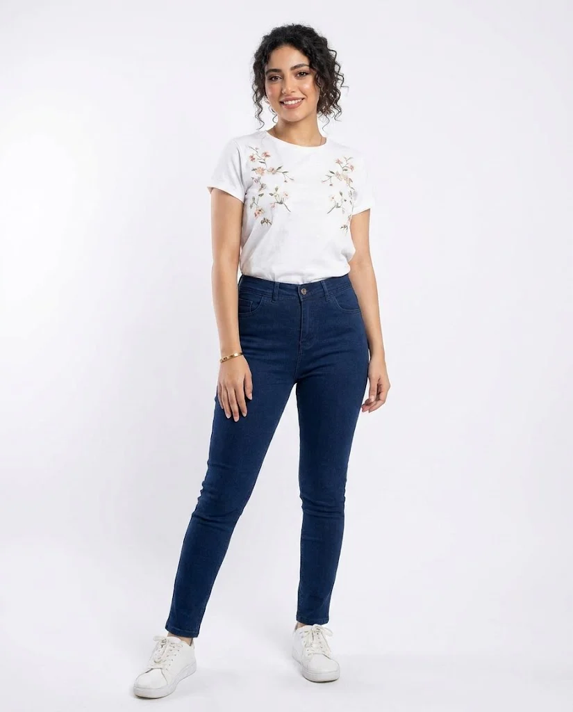 WOMEN JEANS PANT SLIM FIT