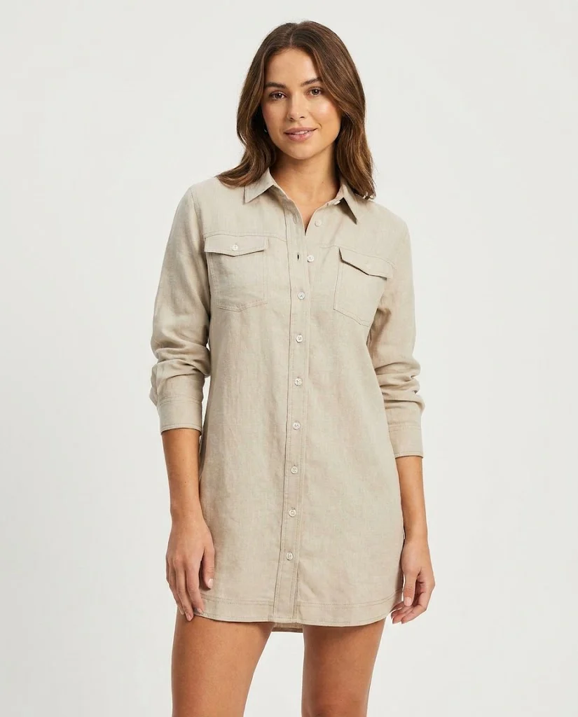 Women Long-Sleeve Dress - Image 2