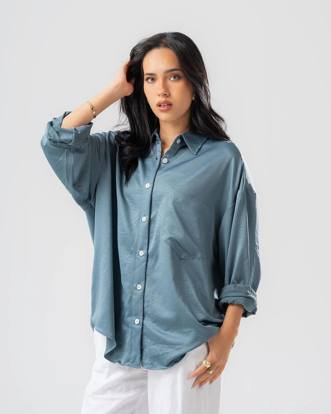 Women Long sleeves Blouse - Image 7