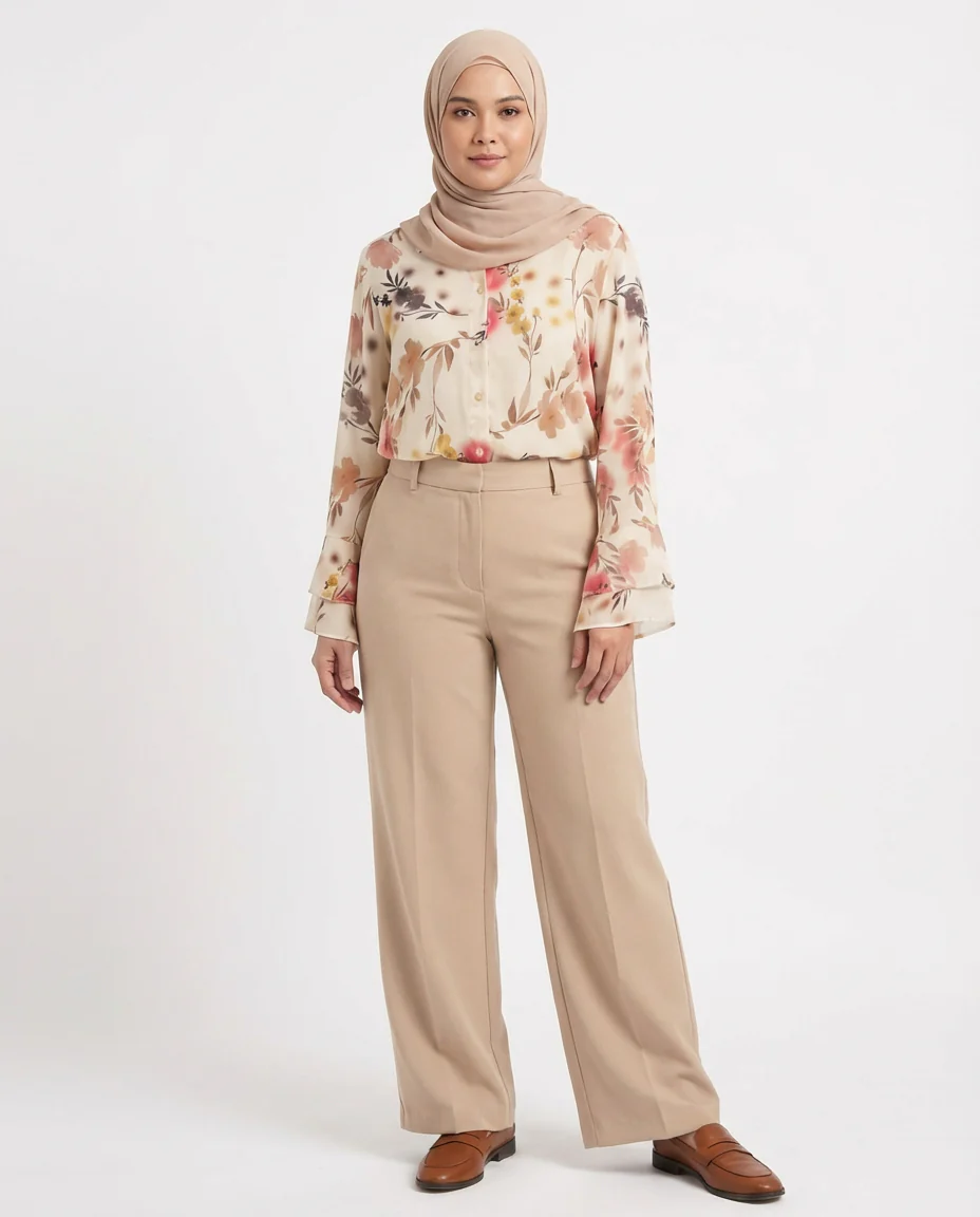 Women Long Sleeves Blouse - Image 3