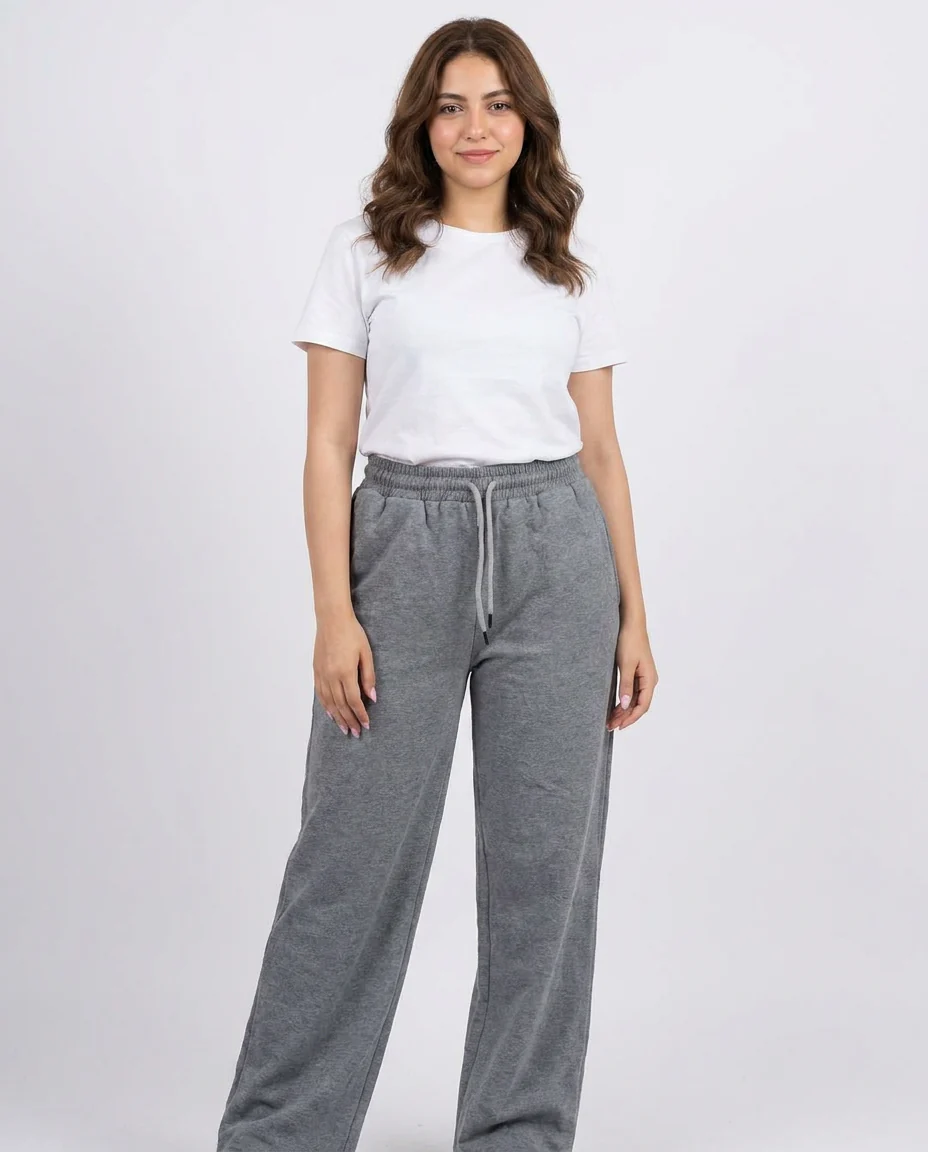 Wide Leg Sweatpants - Image 3