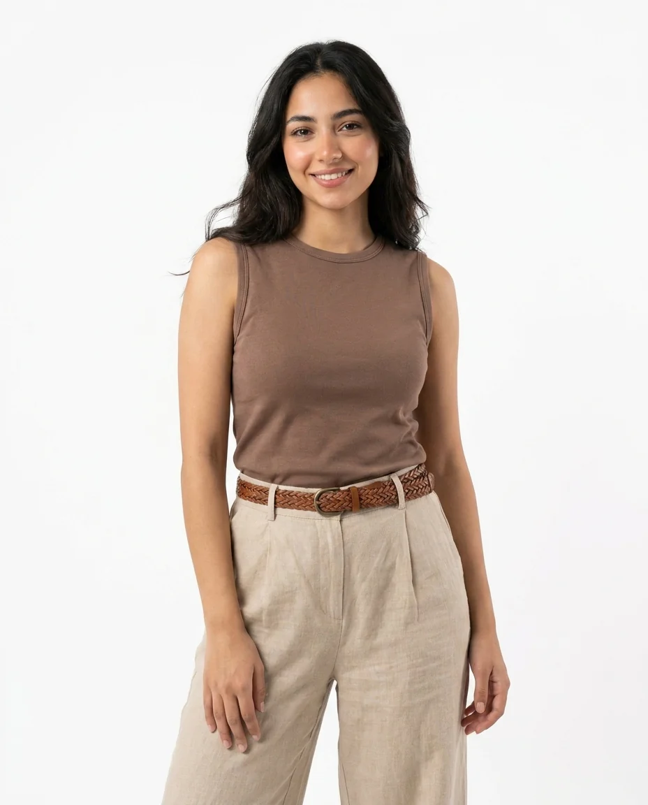 Women Plain Cut T-shirt - Image 3