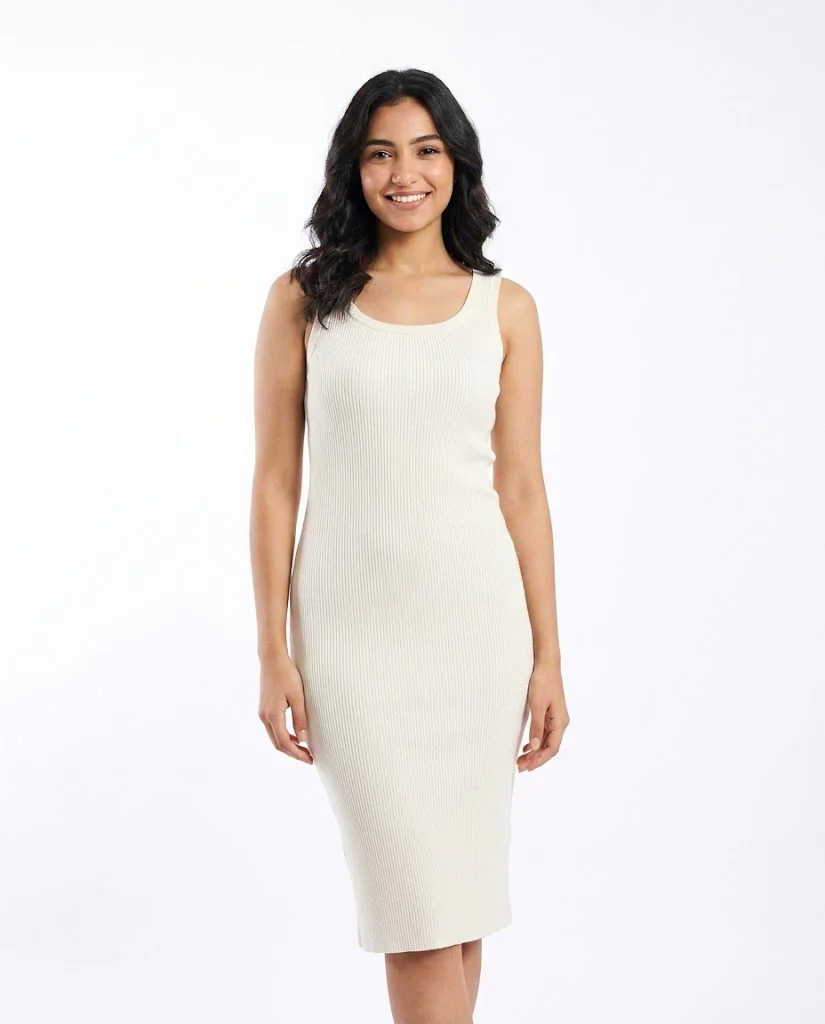 Women Plain Dress - Image 5