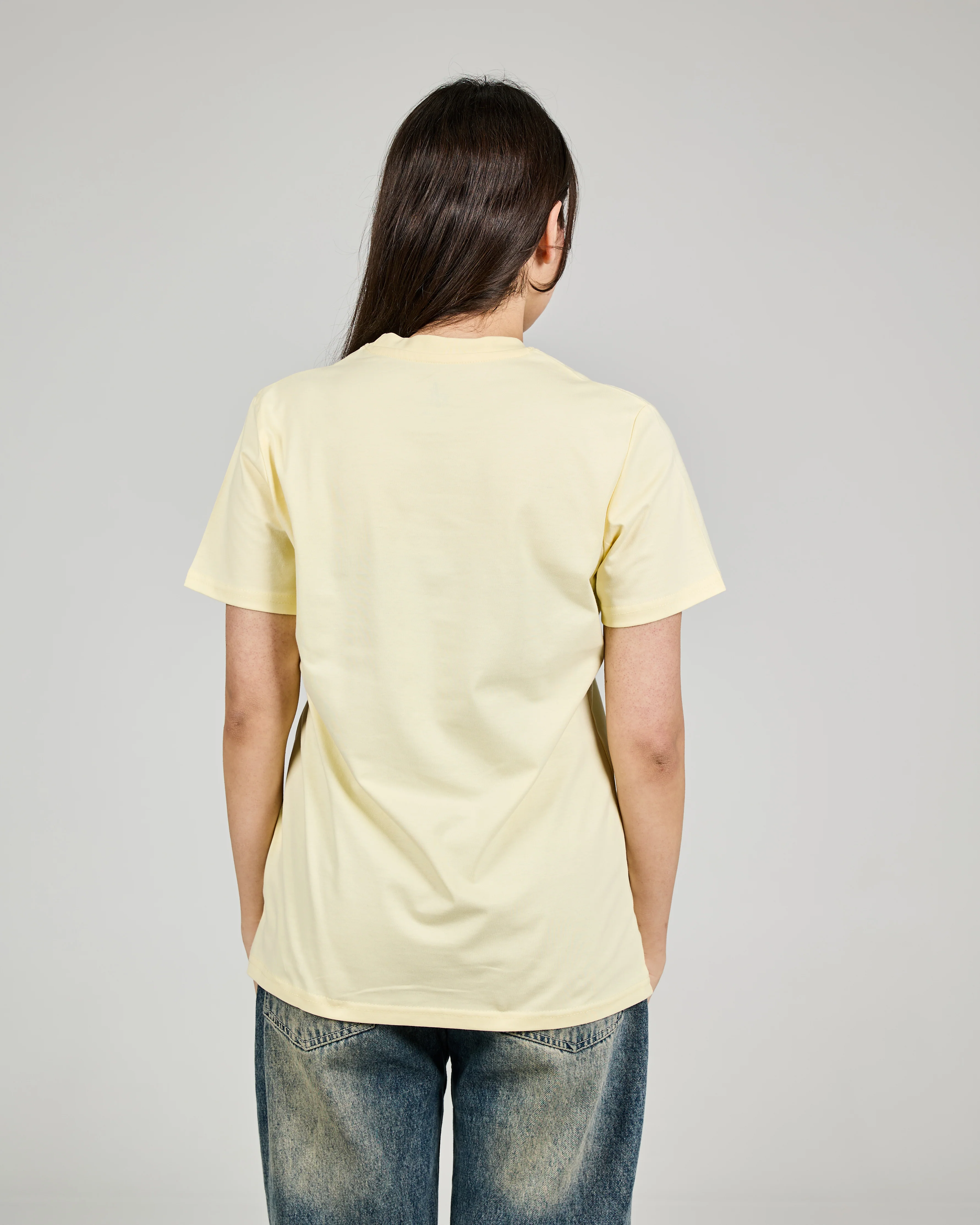 Women Plain Half Sleeves T-shirt - Image 6