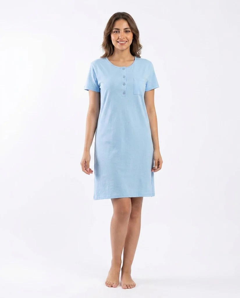 WOMEN PLAIN NIGHTGOWN - Image 4