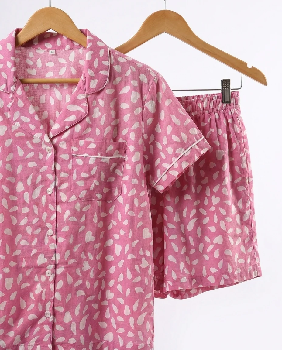 Women Printed Half Sleeves Pyjama - Image 2