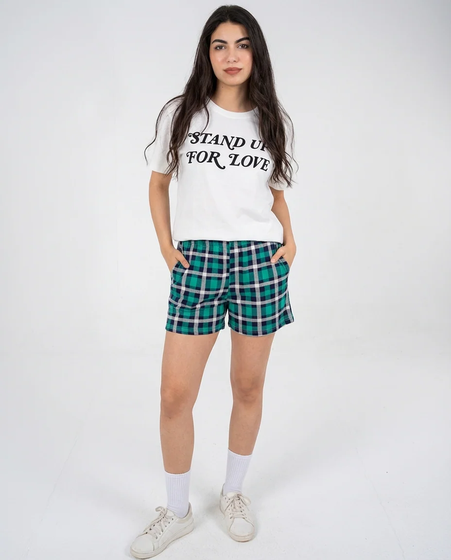 Women Printed Half Sleeves Pyjama - Image 2