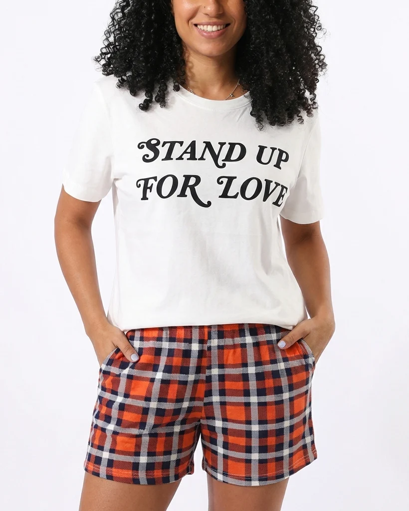 Women Printed Half Sleeves Pyjama - Image 3