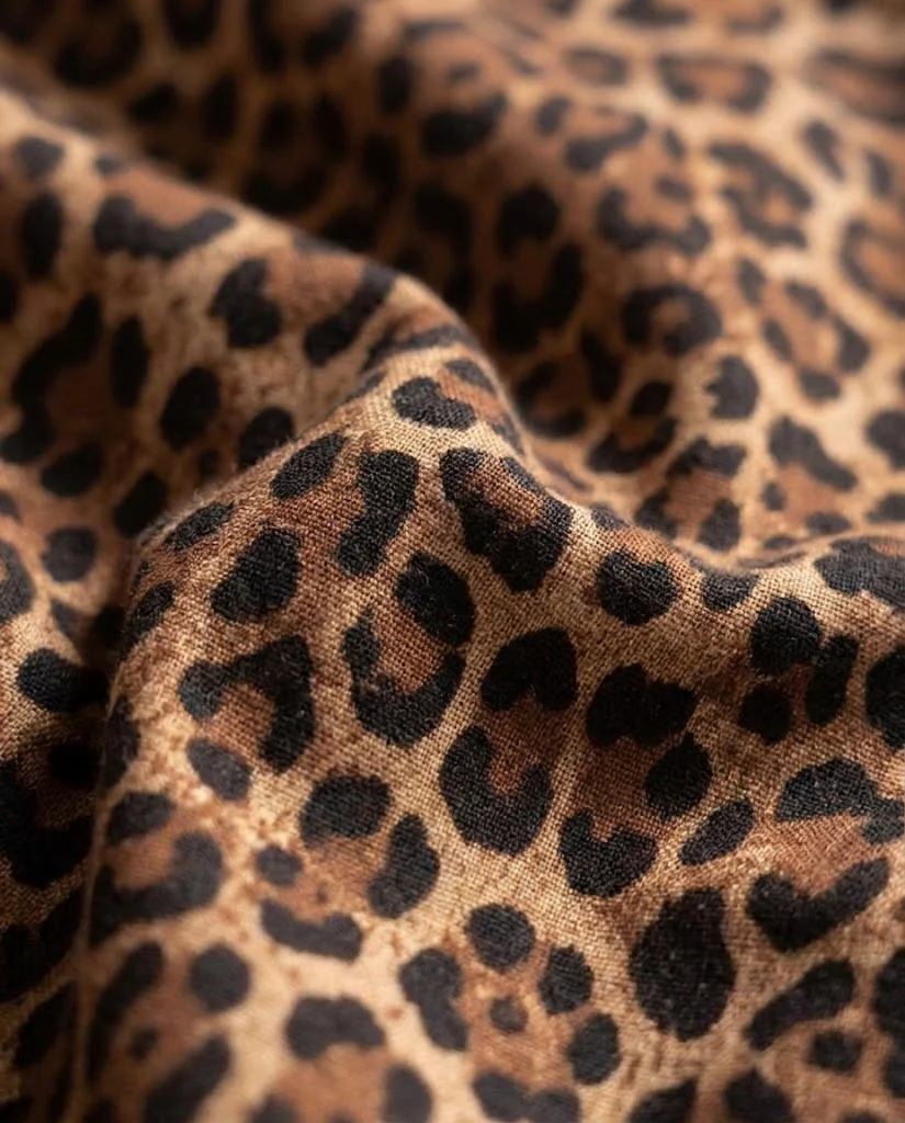 Leopard Print Short Pajama Set - Image 3