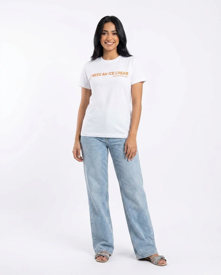 Women Printed Half Sleeves T-shirt - Image 2