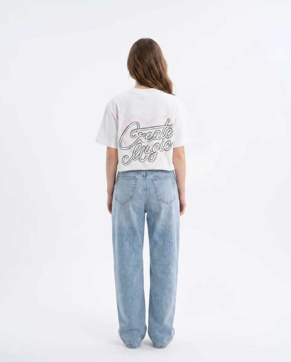 Women Printed Half Sleeves T-shirt - Image 2
