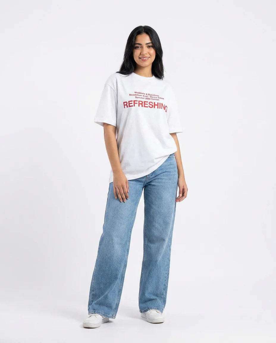 Women Printed Half Sleeves T-shirt - Image 4