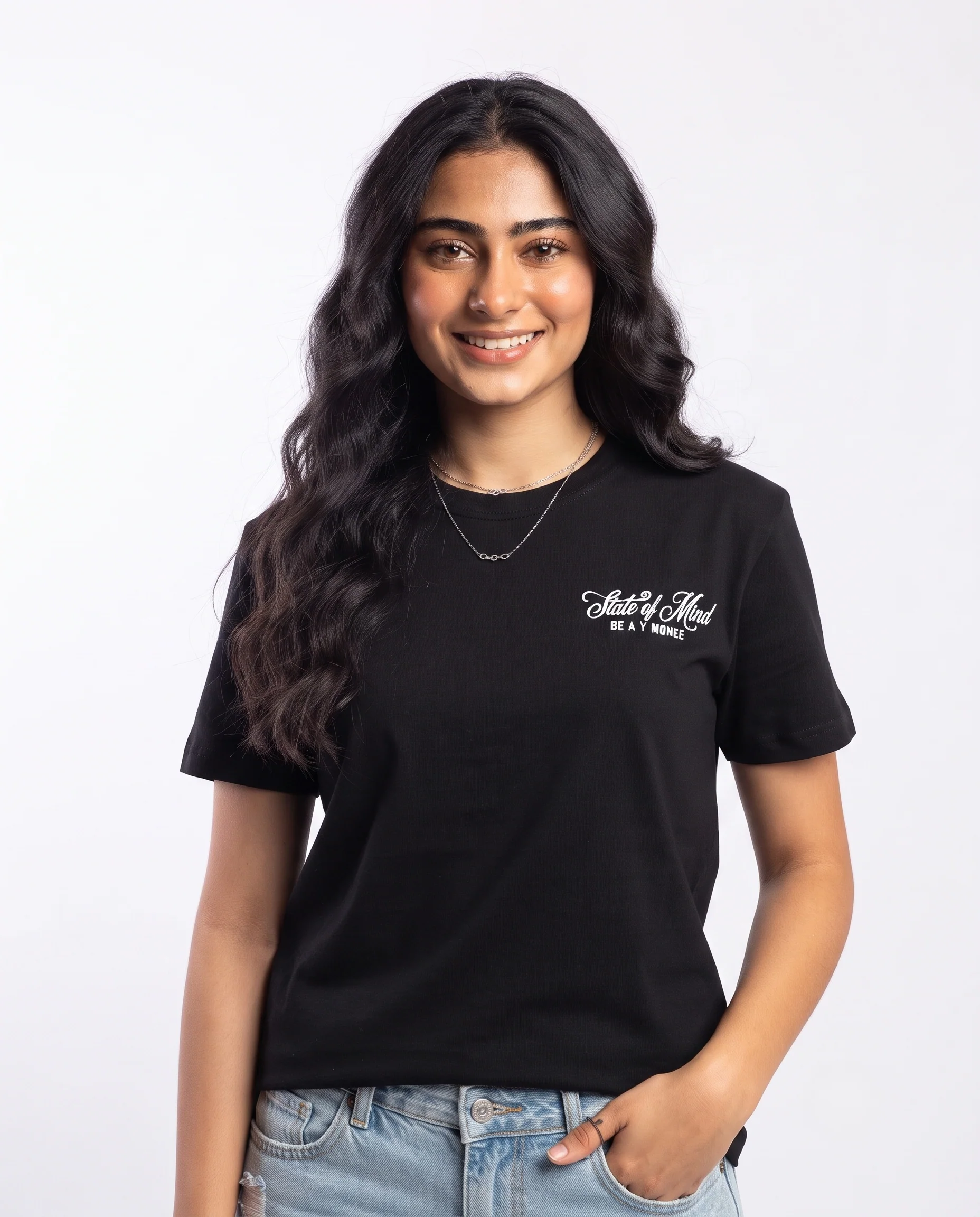 Women Printed Half Sleeves T-shirt
