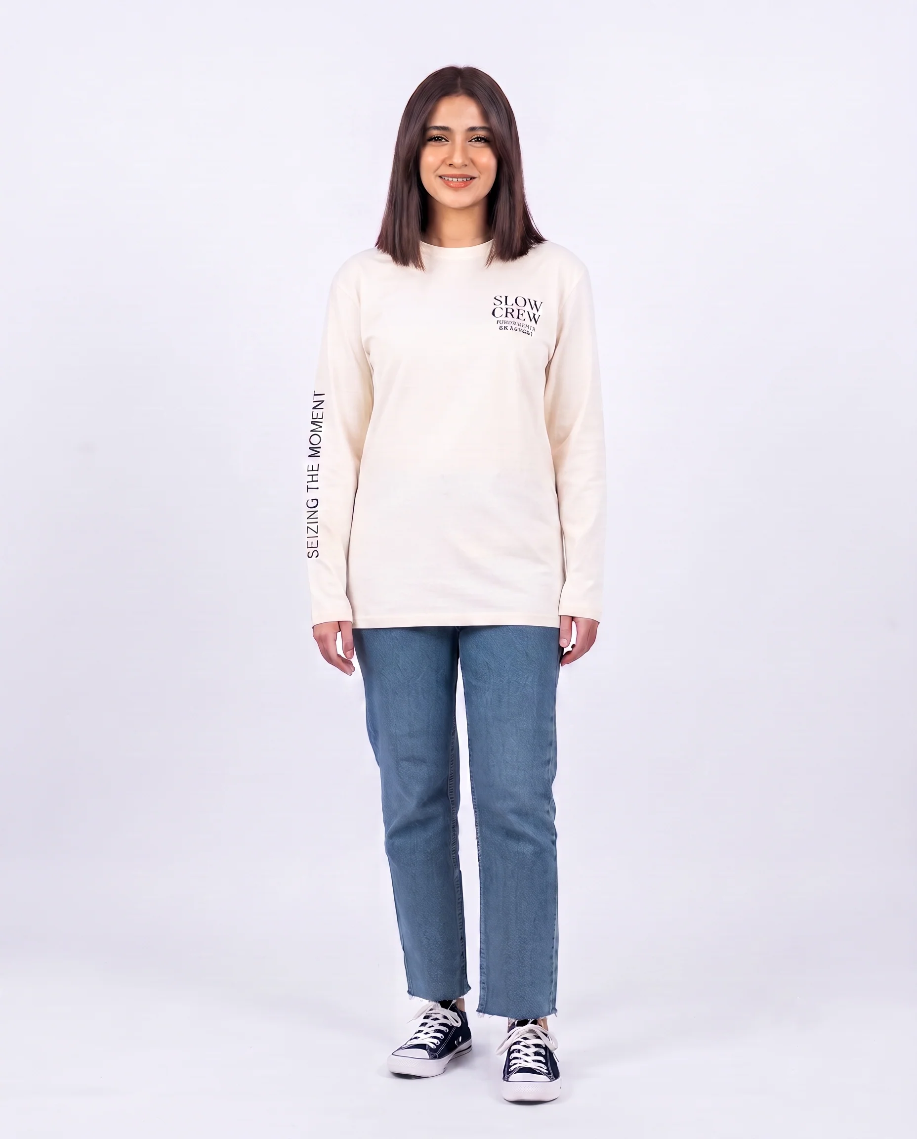 Women Printed Long Sleeves T-Shirt - Image 3