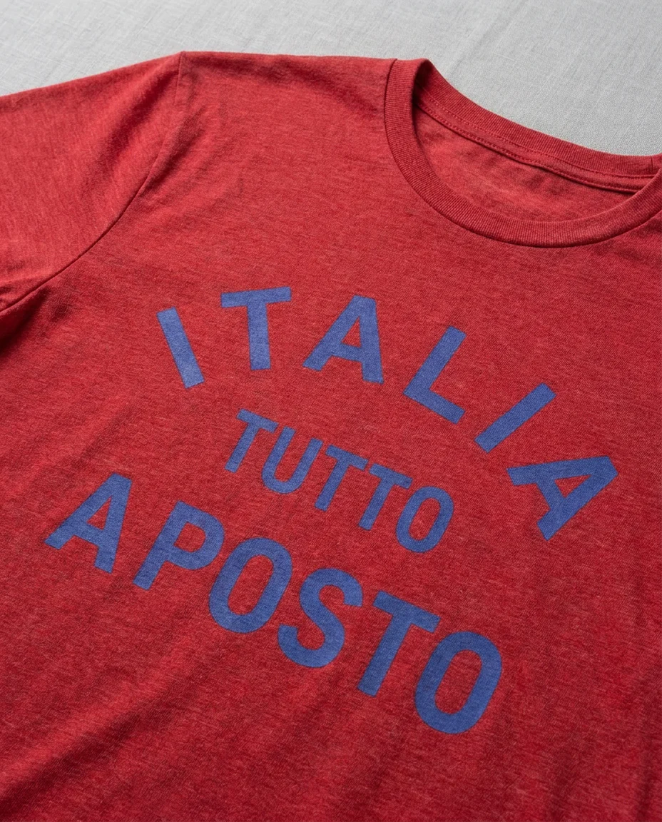 Men Printed Italy T-Shirt - Image 3