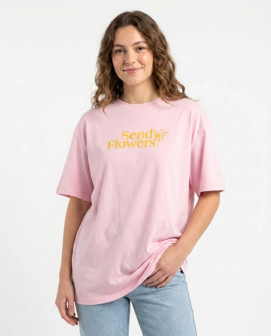 Women Printed T-shirt Over Size