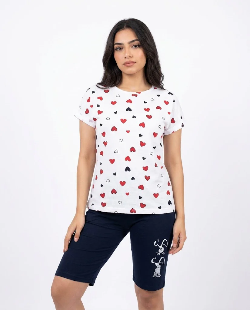 Women Printed Top And Pant Pajama