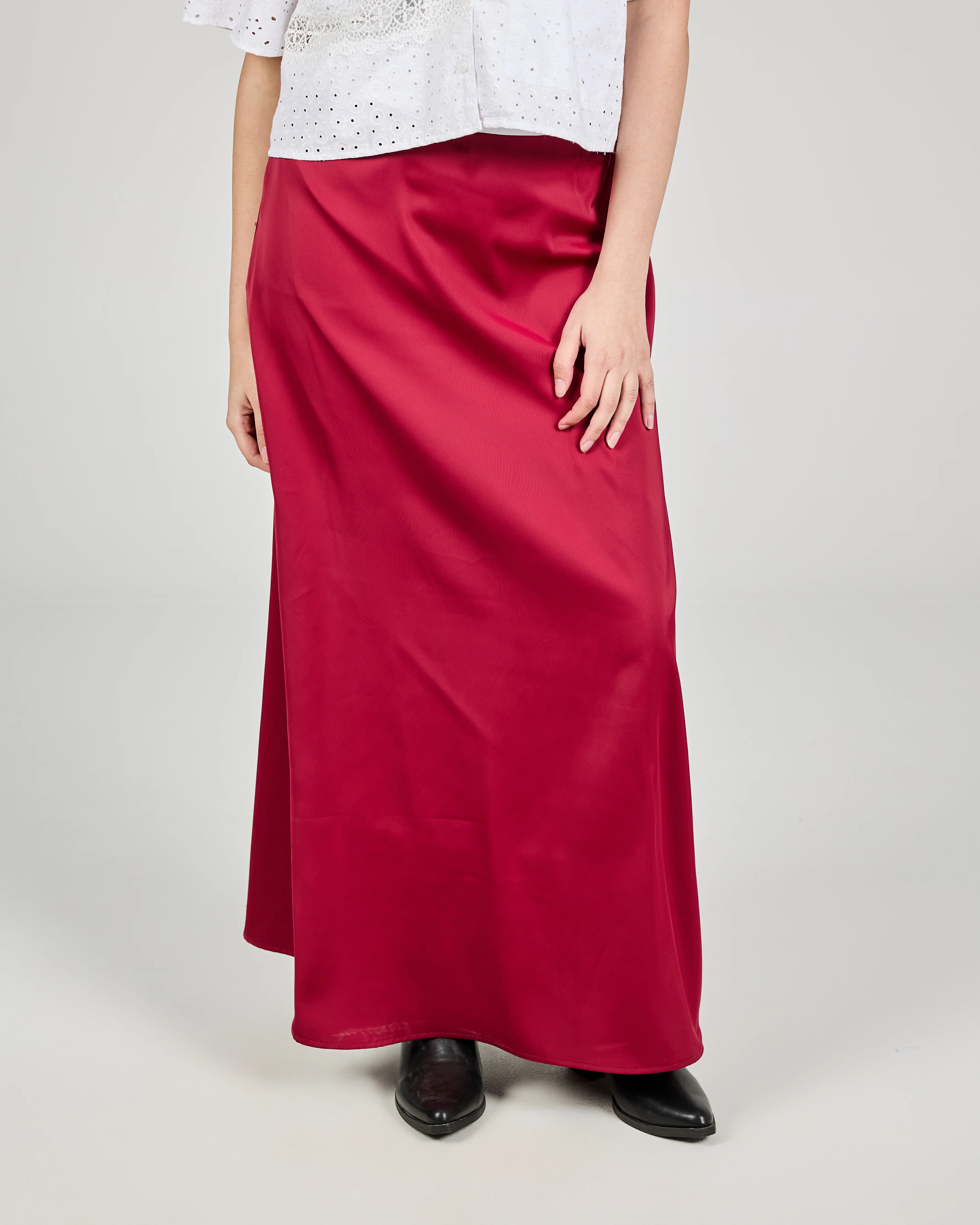 Women Satin Skirt - Image 3