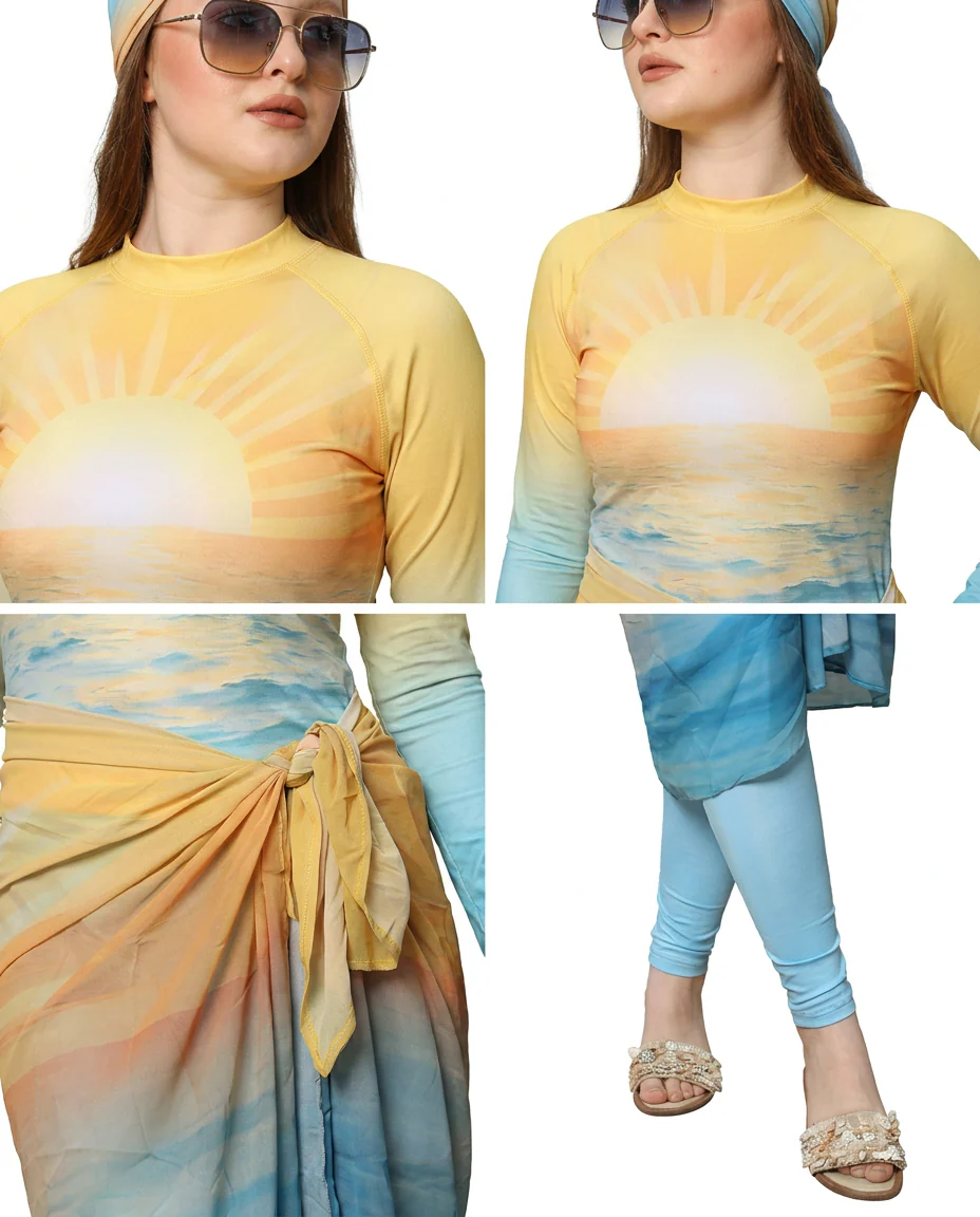 Blue Horizon Burkini - Image 4
