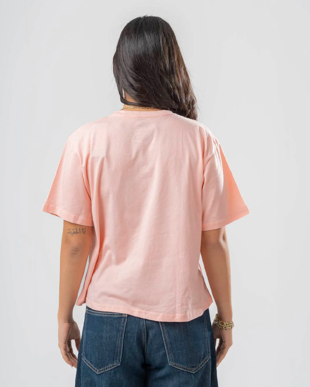 Women T-Shirt Bonjour Printed - Image 9