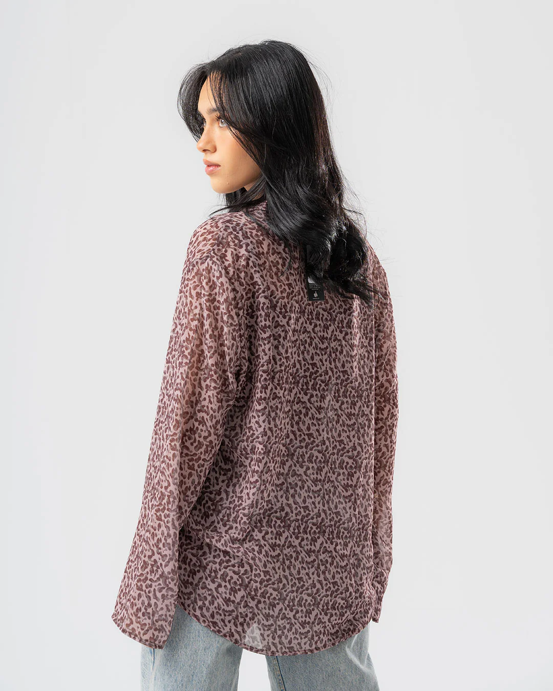 Tiger Print Blouse - Image 4