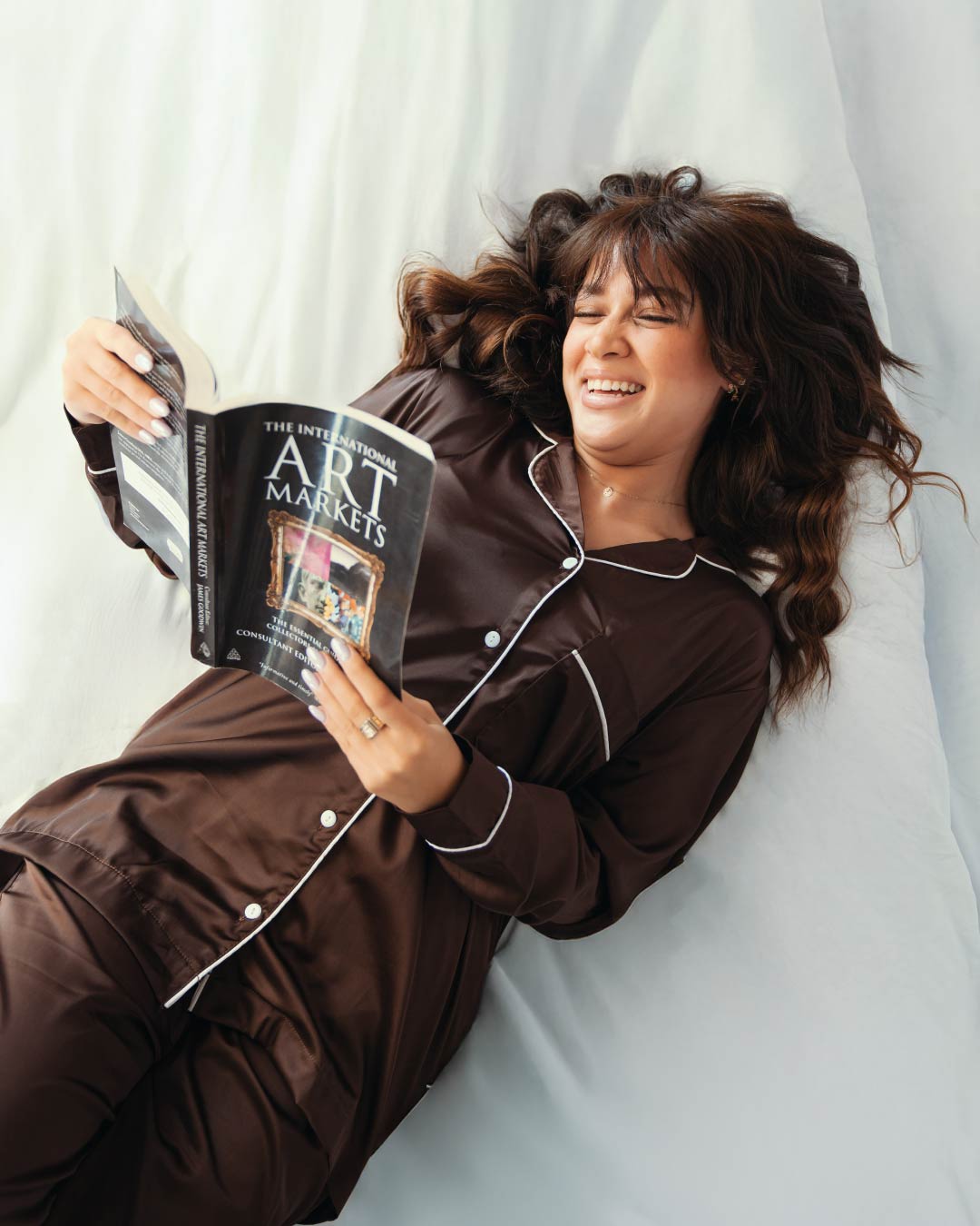 Womens Satin PJ Set - Image 6