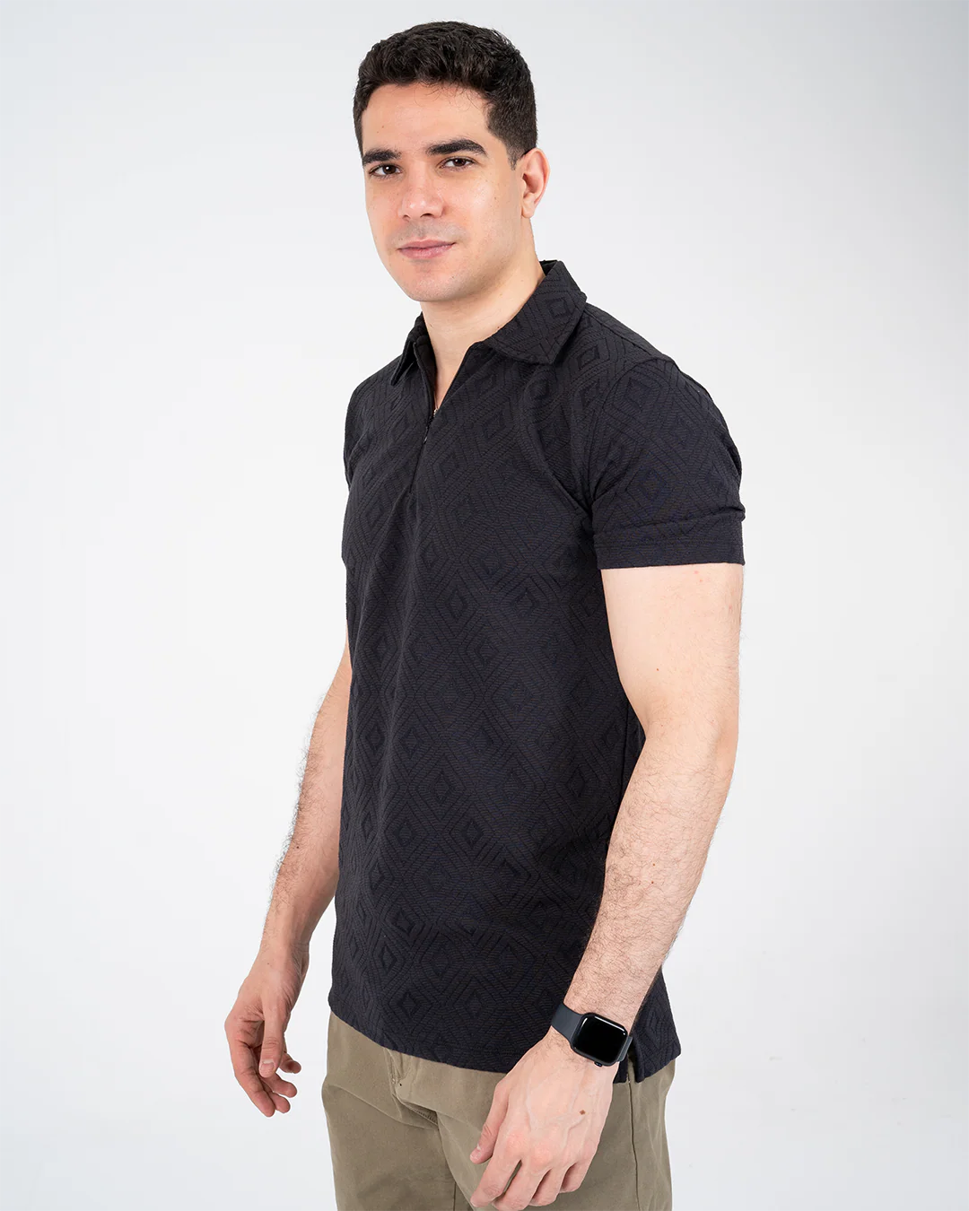 Zipper Polo T-Shirt - Image 2